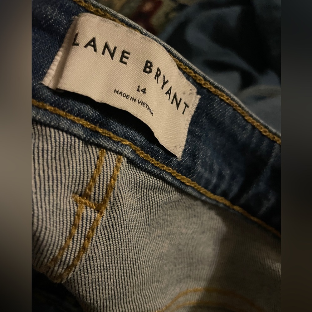 💰Lane Bryant Denim Cropped Size-14 - Picture 11 of 12